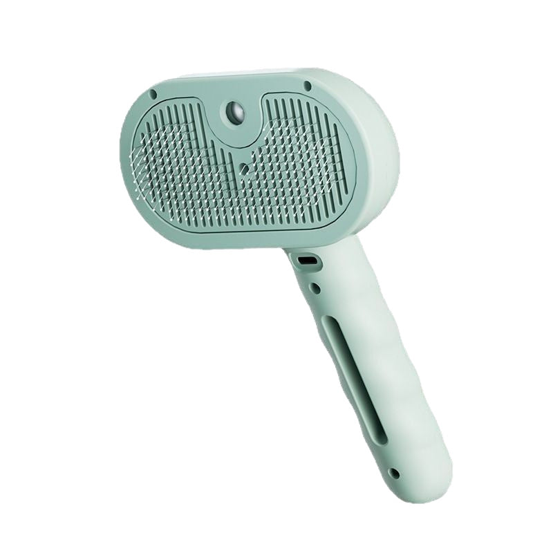 5-in-1 Pet Mist Grooming Brush | Detangles | Desheds & Massages While You Brush