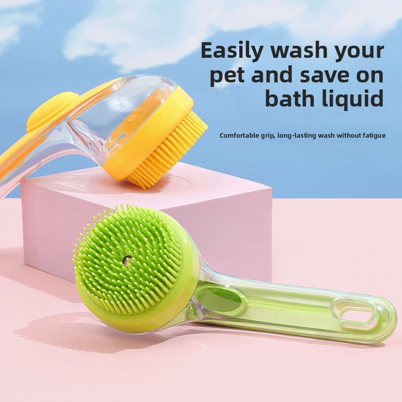 2-in-1 Silicone Bath Brush with Built-in Shampoo Dispenser | Deep Cleansing & Massage HerSlynk