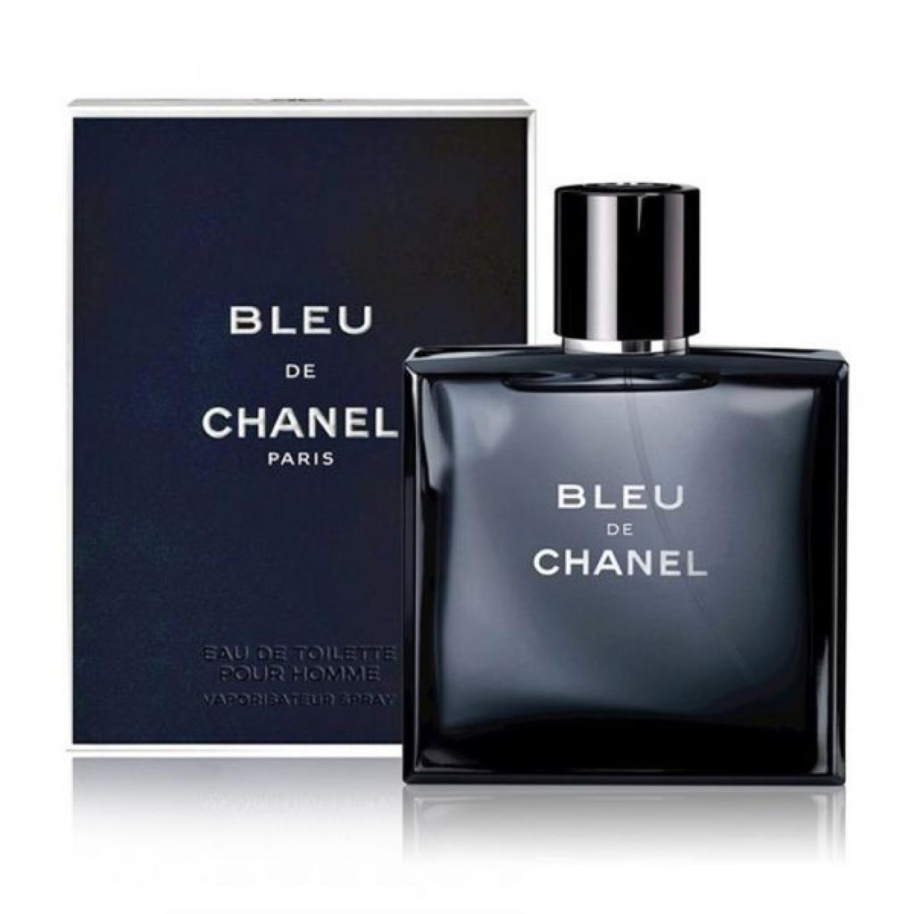 BLEU de CHANEL Eau de Toilette Spray for Men 3.4 Oz / 100 ml | Luxury Woody Aromatic Fragrance