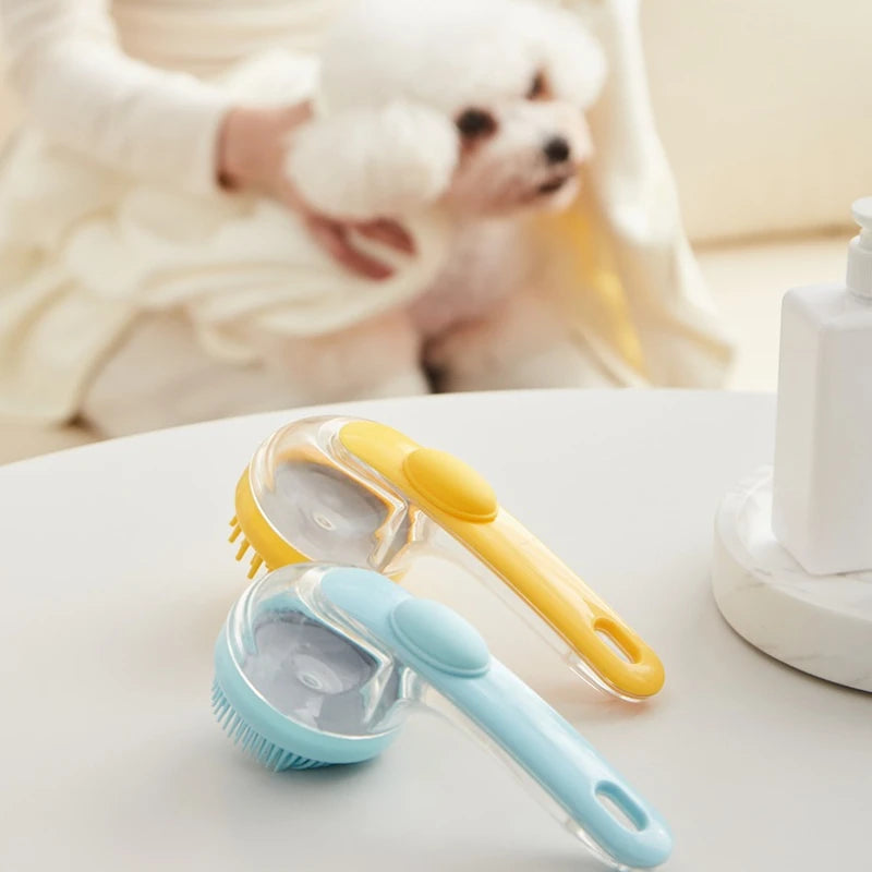 2-in-1 Silicone Bath Brush with Built-in Shampoo Dispenser | Deep Cleansing & Massage HerSlynk